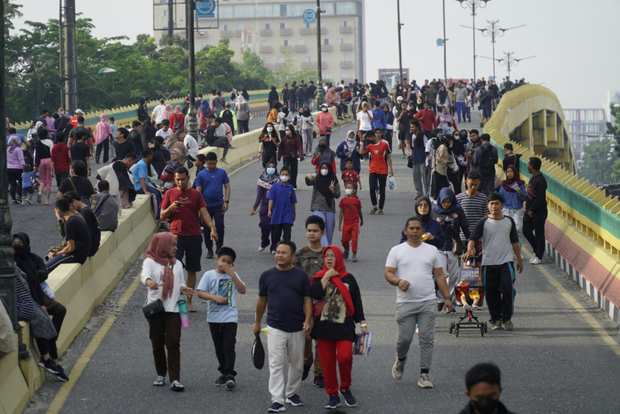 Masih Suasana Lebaran, Car Free Day di Pekanbaru Masih Belum Digelar