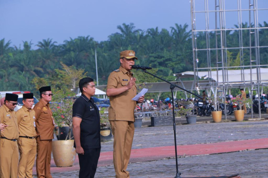 95 Persen, ASN Pemko Pekanbaru Hadir Pada Hari Pertama Kerja Tahun 2024
