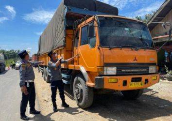 Razia Truk ODOL di Riau akan Dilakukan di 11 Titik