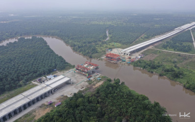 Progres Jalan Tol Lingkar Pekanbaru Capai 57 Persen
