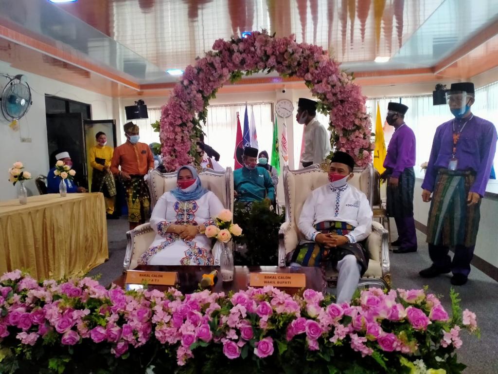 KBS Resmi Mendaftar ke KPU Bengkalis 