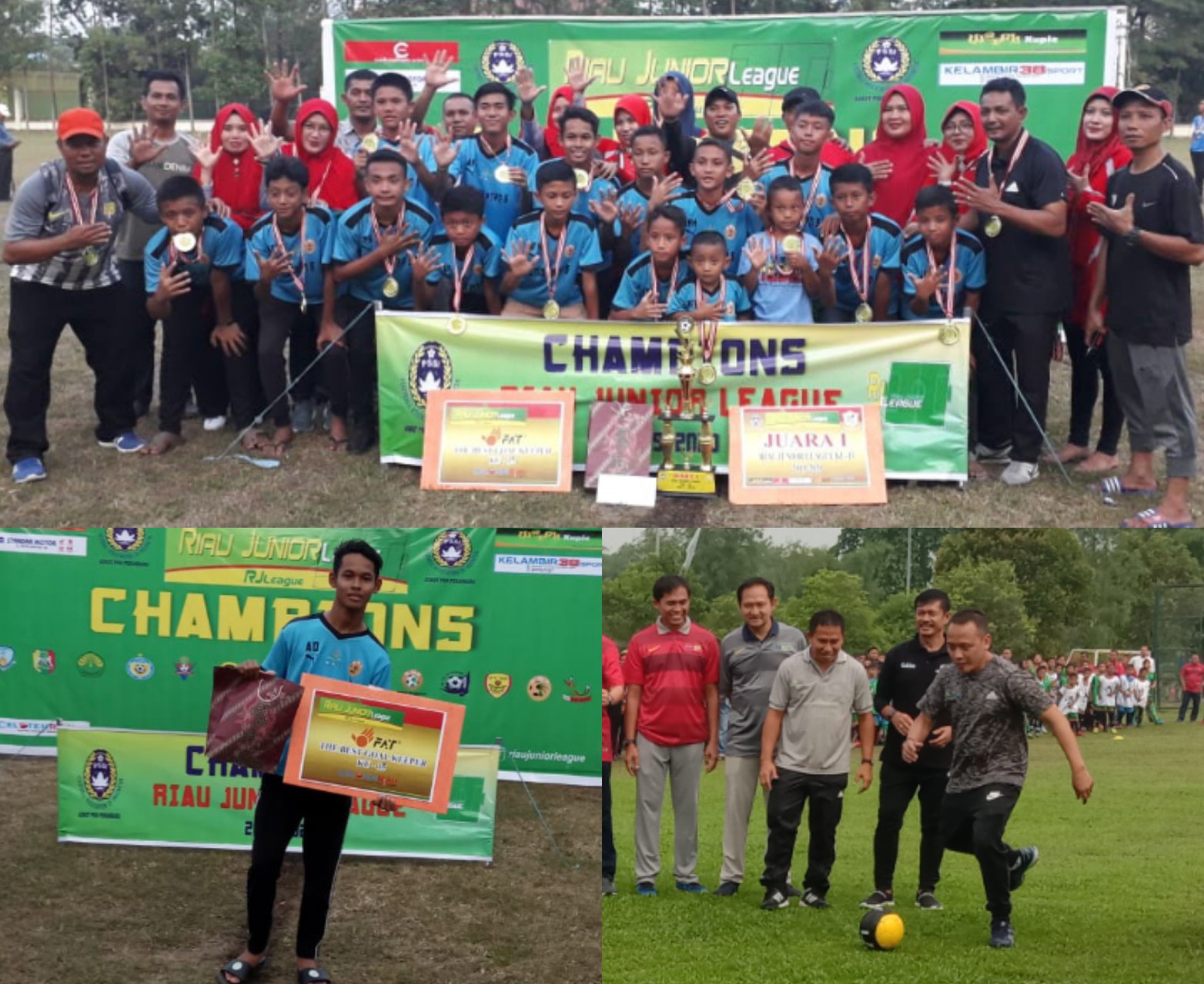 Junior PTPN5 Juara U13 RJL, Kado Manis HUT PTPN5 Ke 24
