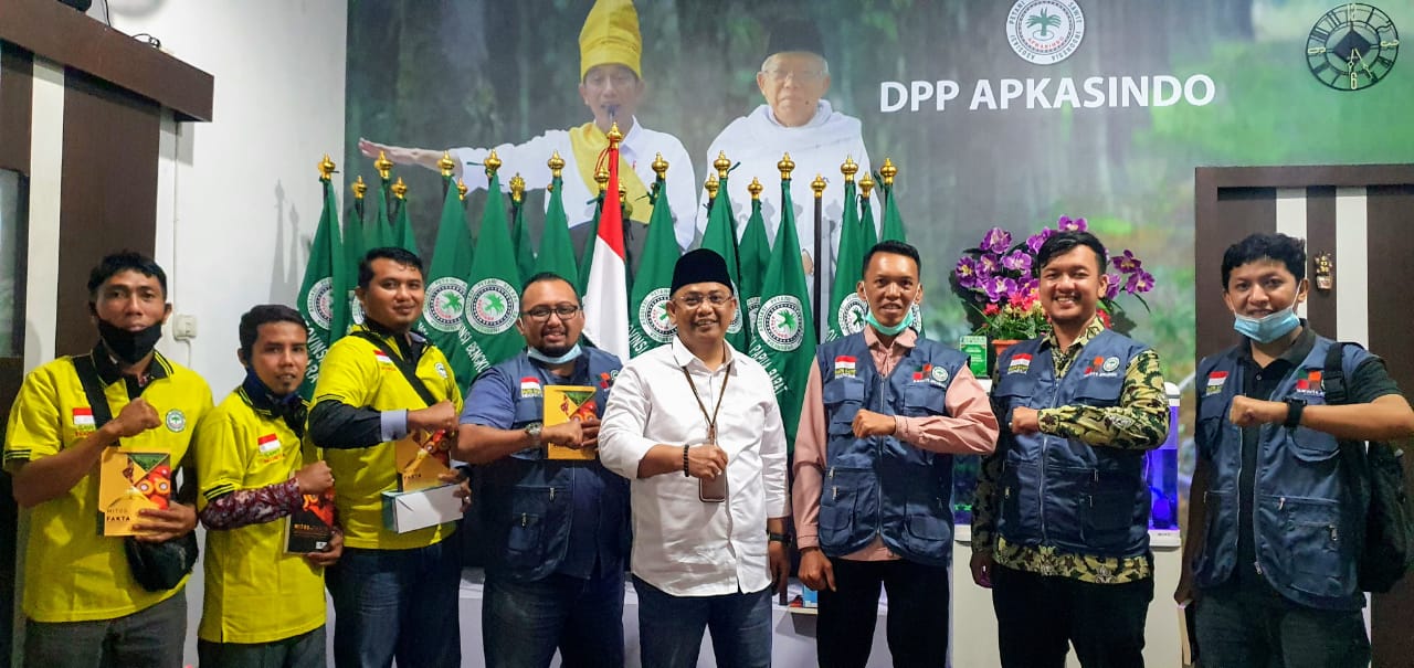 Bersinergi Majukan Industri Kelapa Sawit, Ini yang Dilakukan Pemuda Muhammadiyah Riau di Kantor DPP Apkasindo