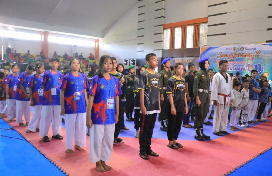 515 Atlet Taekwondo Bersaing di Open Tournament Walikota Pekanbaru, Bidik Prestasi Porprov 2026