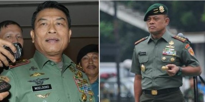 Jejak Karier Moeldoko dan  Gatot Nurmantyo, Dua Jenderal TNI 'Dibesarkan' oleh SBY
