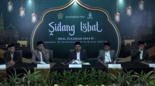 Pemerintah Tetapkan Iduladha 1444 H 29 Juni 2023, Muhammadiyah 28 Juni