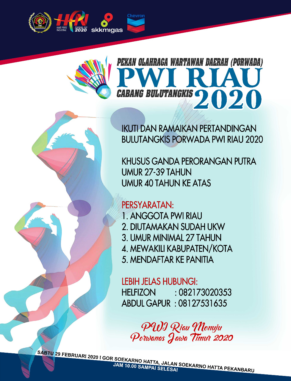 29 Februari PWI Taja Porwada Catur