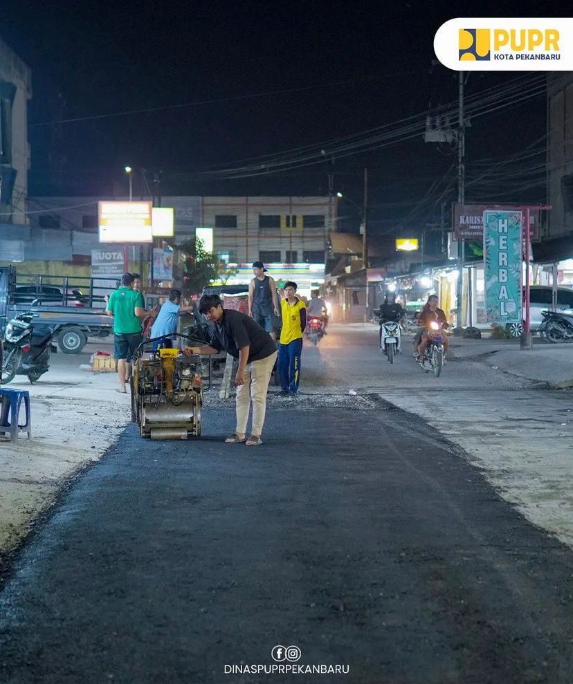 Dinas PUPR Pekanbaru sudah Perbaiki 149 Titik Jalan Rusak