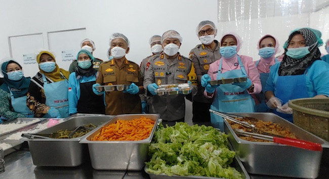 Kapolda Riau Resmikan Dapur MBG ke-11 di Meranti, Dorong Generasi Emas 2045
