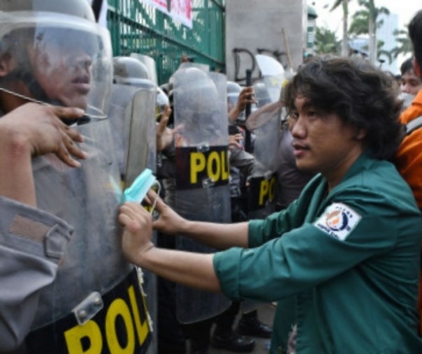 Data RSPP, 76 Mahasiswa yang Bentrok dengan Polisi Menderita Luka di Kepala dan Mata