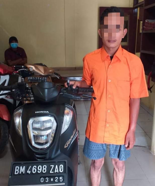Polsek Tambang Kampar Ungkap Kasus Curanmor, Pelaku Ditangkap di Wilayah Kota Pekanbaru