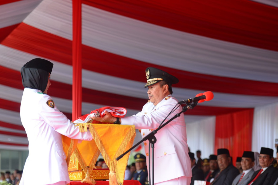HUT ke-78 RI, Gubernur Syamsuar Harap Indonesia Semakin Maju dan Jaya