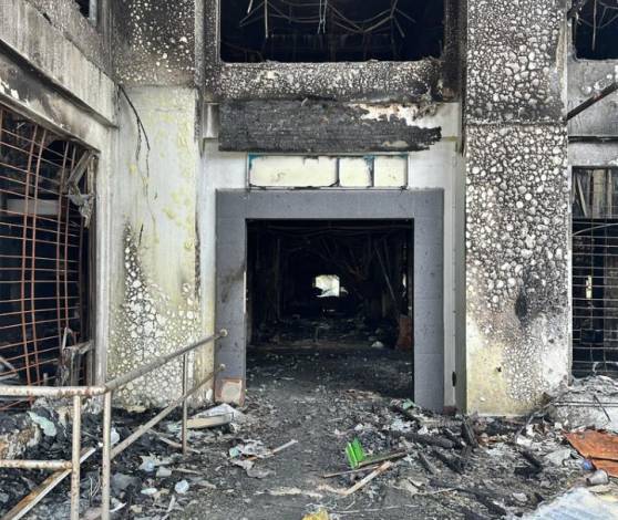 Penghapusan Aset Belum Tuntas, Gedung MPP Pekanbaru Terbakar Masih Terbengkalai