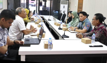 BPS dan Diskominfotik Bengkalis Gelar Pembinaan Statistik Sektoral Seri V