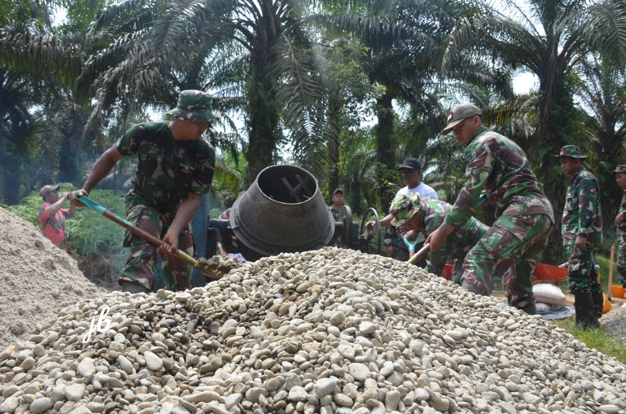 Didukung Kasmarni, TMMD Bengkalis Punya Target Sukses Bangun Infrastruktur & Sejahterakan Masyarakat