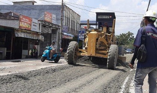 PUPR Pekanbaru Mulai Perbaikan Jalan Taman Karya