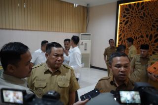 Gubri Abdul Wahid Gelar Rakor Perdana Pasca Libur Lebaran
