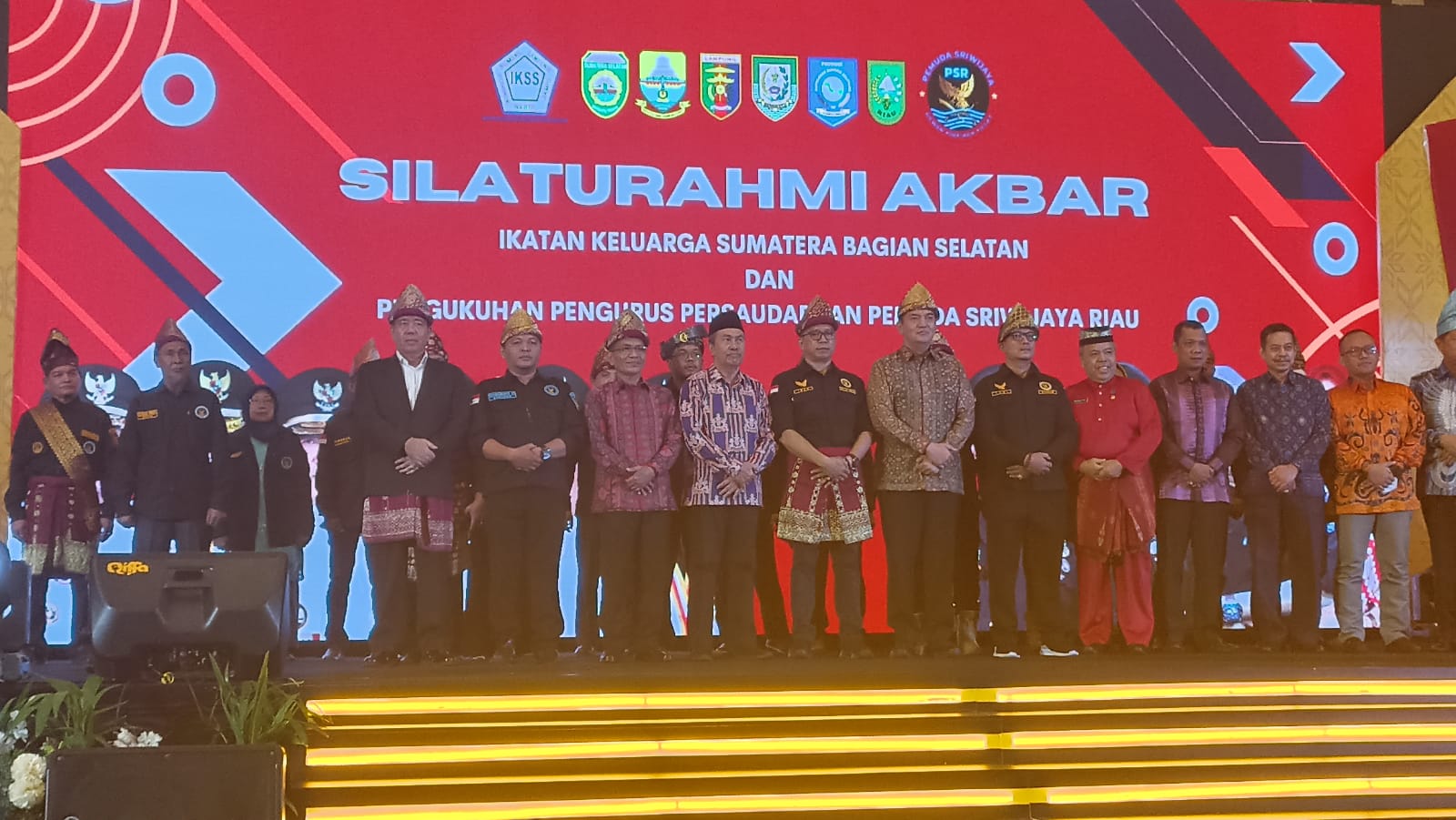 IKSS Riau Gelar Silaturahmi Akbar dan  Pengukuhan Pemuda Sriwijaya Riau  Dihadiri Ribuan Anggota