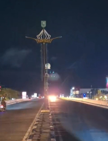 Kabel PJU Fly Over SKA Kembali Dicuri