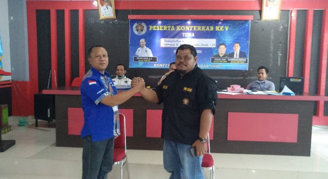 Berlangsung Transparan dan Tertib, Efril Reza Kembali Nahkodai PWI Inhu
