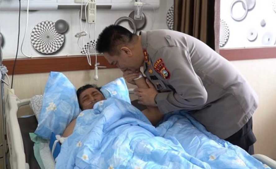 Kapolda Riau Irjen Moh Iqbal yang Juga Ketua Angkatan Akpol 1991, Jenguk Kapolda Jambi