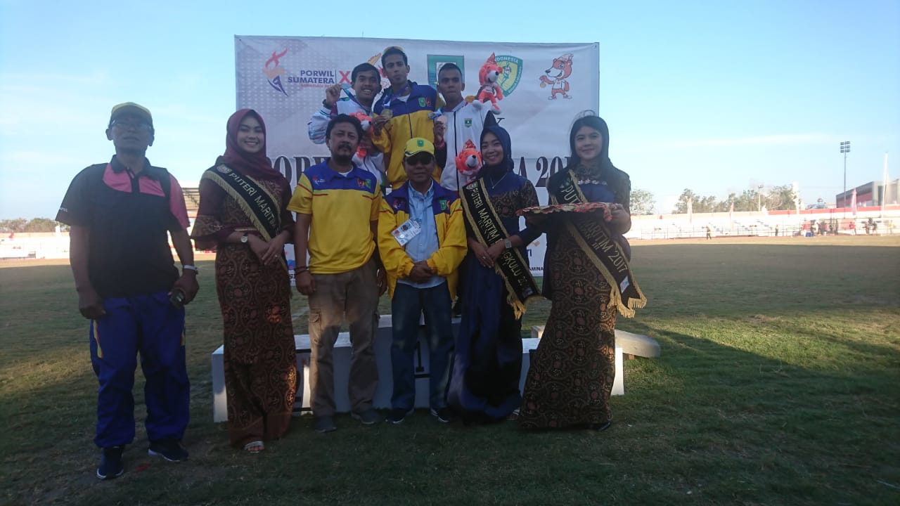 Masih Cedera, Elisar Gamashi Persembahkan Dua Medali Emas Atletik Riau
