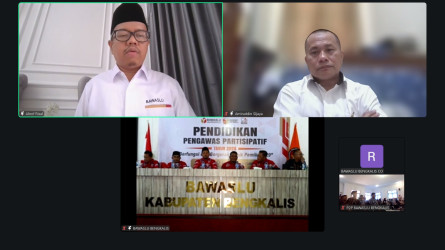Ketua Bawaslu Riau Alnofrizal: Penguatan Demokrasi Harus Tetap Berjalan