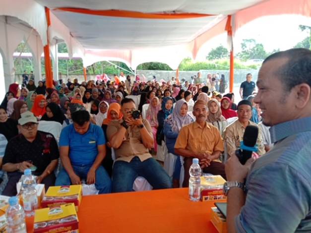 M Sabarudi Jemput Aspirasi Warga di Jalan Mawar