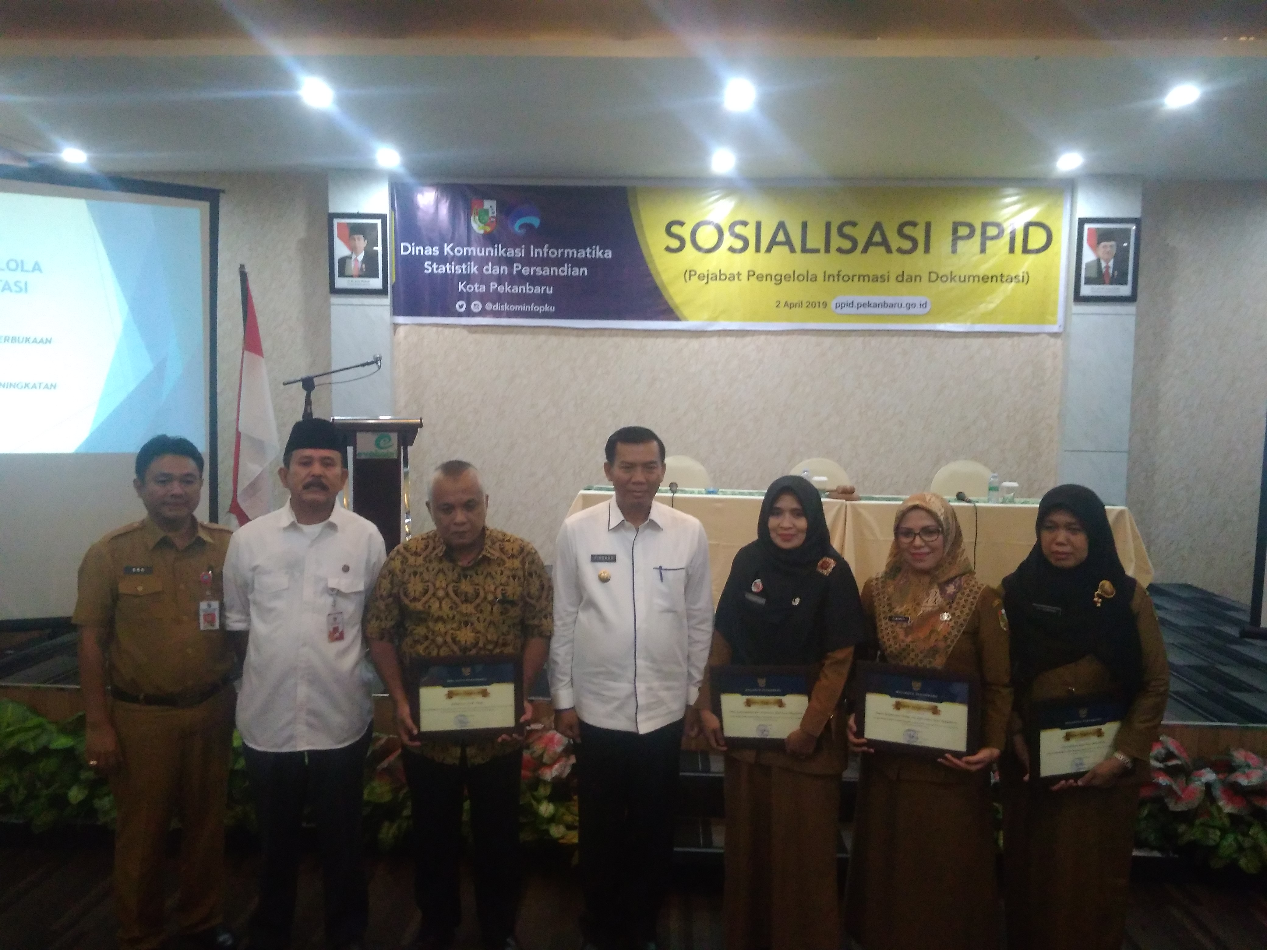 Ini 3 OPD Teraktif Dalam Menyajikan Informasi di Pekanbaru