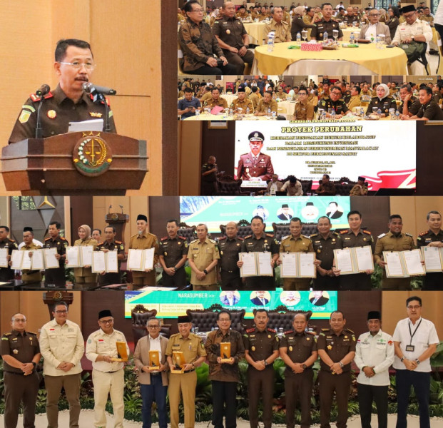 Bupati Zukri dan Kajari M Nasir Hadiri FGD Ditajah Kejati Riau