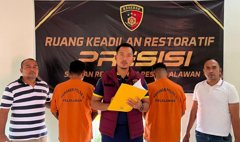 Meresahkan, Polres Pelalawan Tangkap Preman Pencuri Motor Pelajar