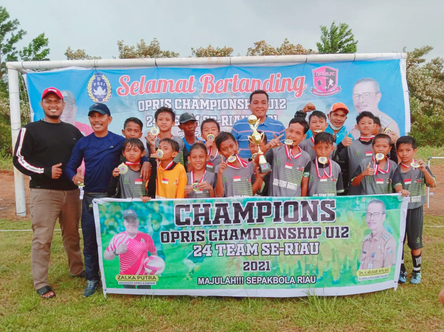 SSB Bina Bakat Juara Turnamen Opris Championship  U12 2021