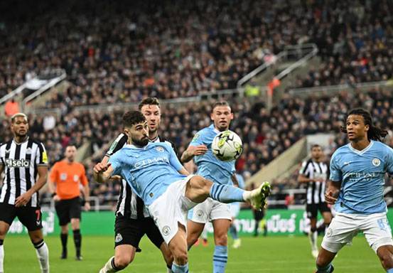 Man City Langsung Tersingkir di Carabao Cup