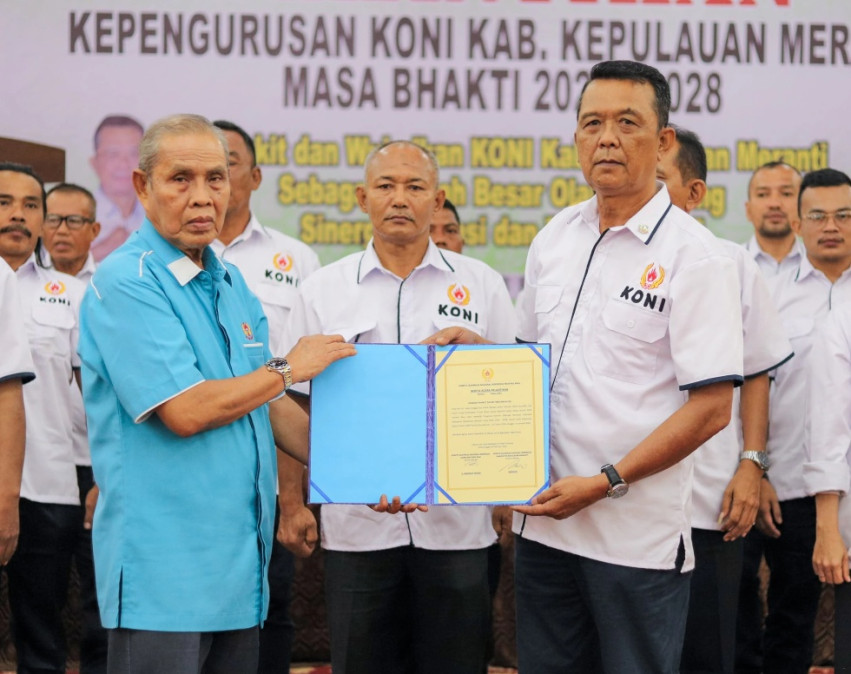 KONI Riau Nonaktifkan Ketua KONI Meranti