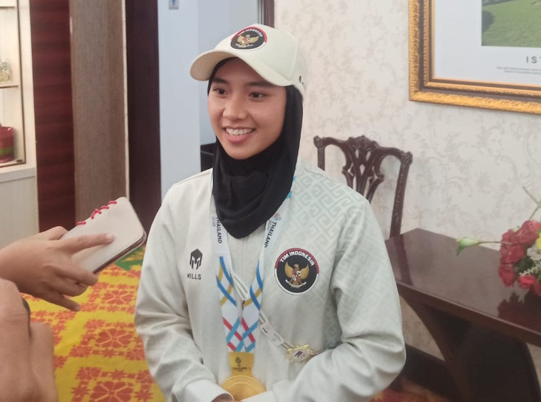 Sumbang Emas di SEA Games, Plt Gubernur Sambut Kedatangan Atlet Panjat Tebing Riau