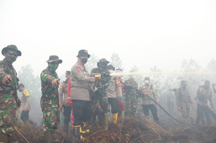 BPBD Belum Tahu Penyebab Kebakaran Hutan Riau