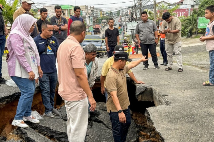 Jalan Amblas, Dishub Lakukan Rekayasa Lalu Lintas di Jalan Lobak