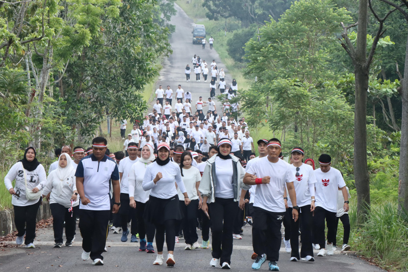 Polres Rohil dan Masyarakat Bersatu Rayakan Hari Kemerdekaan, Ada Olaraga Betsama dan Pesta Rakyat