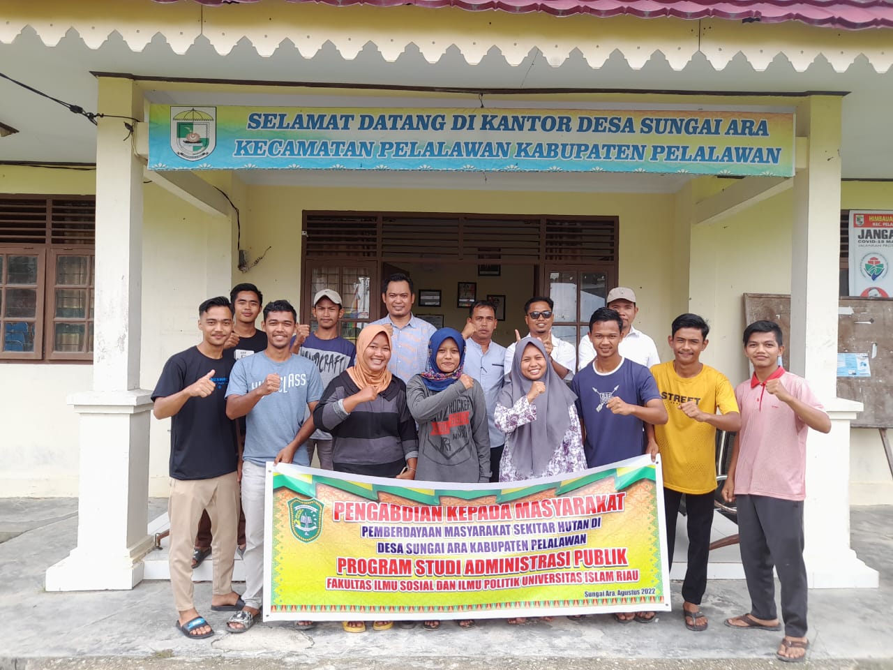 Masyarakat Desa Sungai Ara Apresiasi Edukasi  PKM Fisipol UIR Tentang Permen LHK Nomor P12