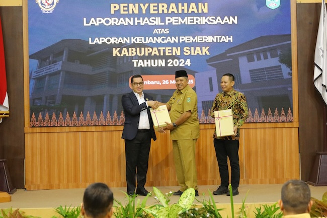 WTP ke-14, Pemkab Siak Masih Dibayangi Tunda Bayar Rp333 Miliar