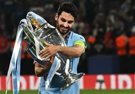 Usai Raih Treble Winner, Ilkay Gundogan Resmi Tinggalkan City