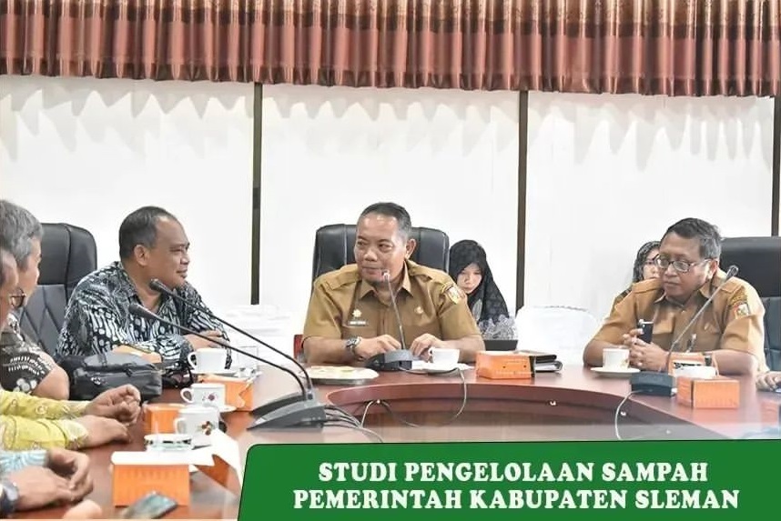 DLHK Terima Kunjungan Pemkab Sleman, Belajar Pogram Pengelolaan Sampah di Kota Pekanbaru