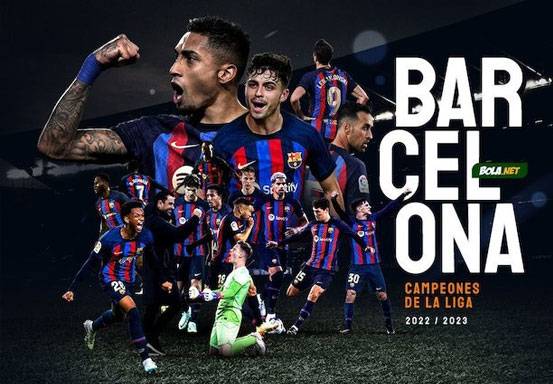 Selamat! Barcelona Juara La Liga 2022/2023