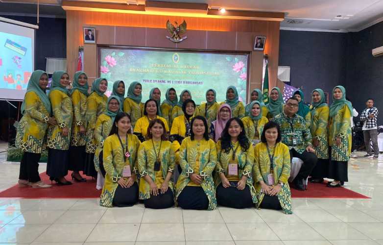 Pertemuan Daerah Dharmayukti Karini Provinsi Riau di Pelalawan berlangsung Meriah dan Sukses