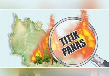 Tak Ada Hujan Hari Ini, 48 titik Panas Terdeteksi di Riau