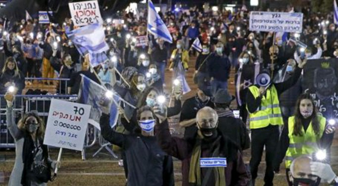 Ribuan Warga Israel Demo Rencana Pencaplokan Tepi Barat 