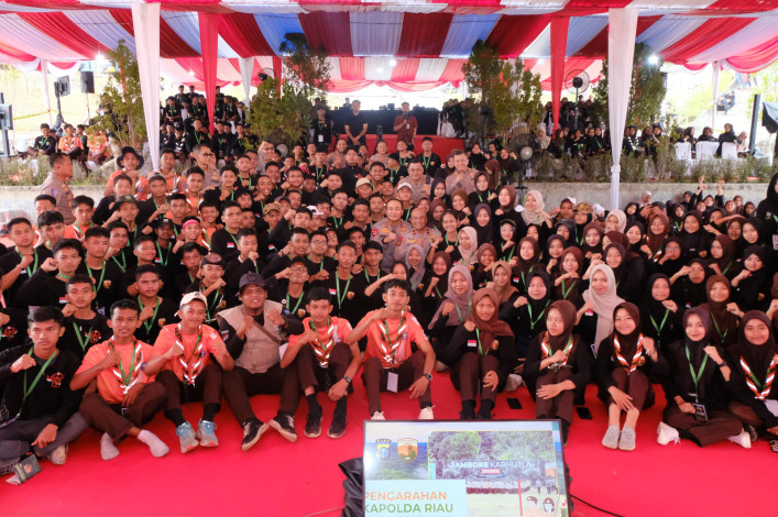 Kenalkan Green Policing, Kapolda Riau Ajak Pramuka Jadi Mitra Jaga Lingkungan