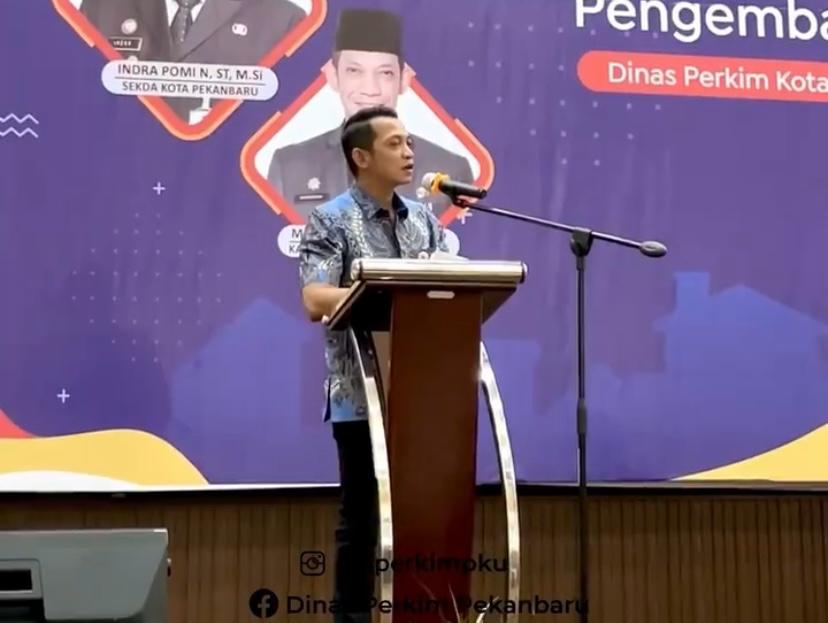 Dinas Perumahan Rakyat dan Kawasan Pemukiman Kota Pekanbaru Gelar Sosialisasi Penerbitan Sertifikasi dan Registrasi Pengembang Perumahan