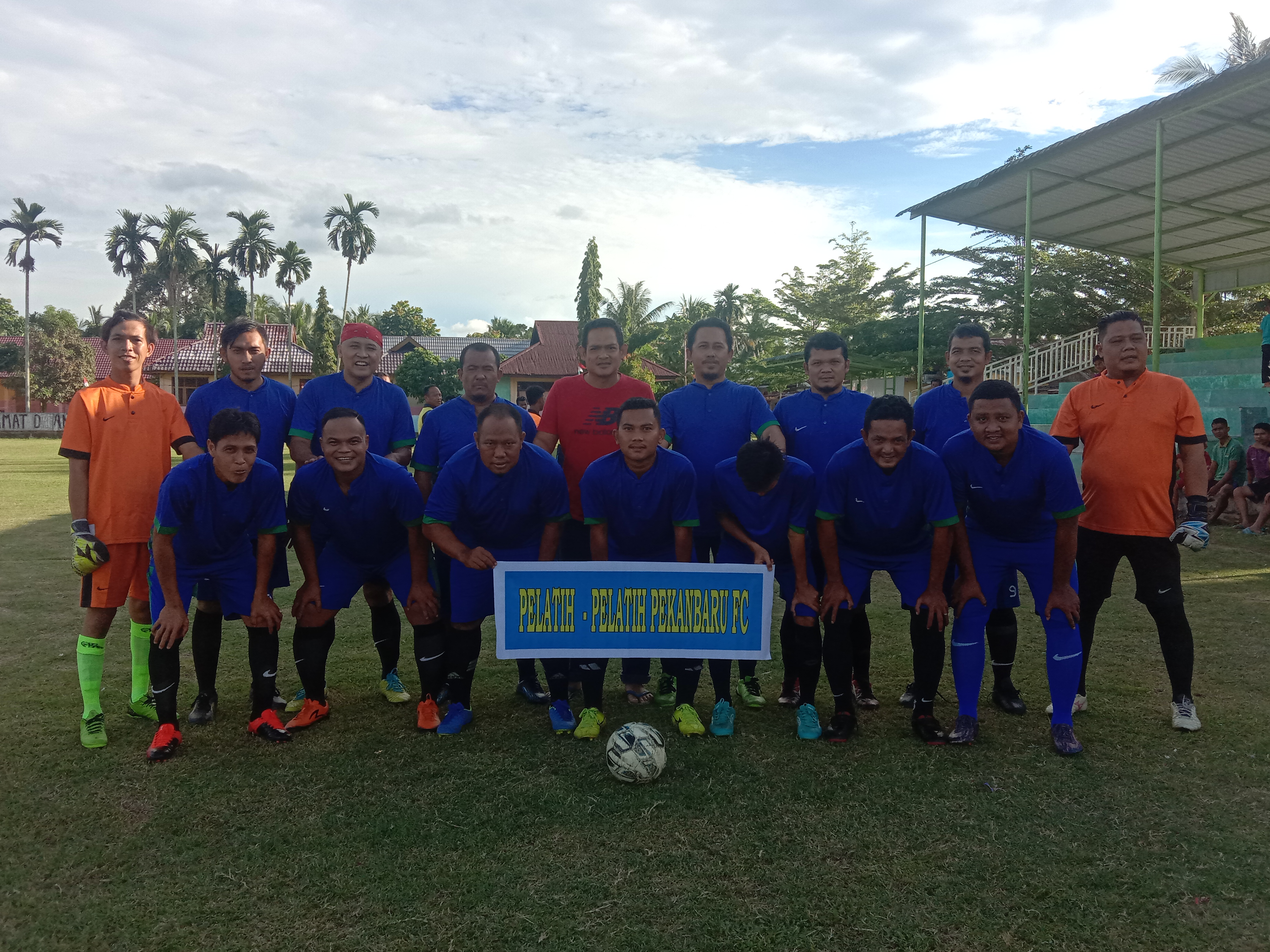 Jalin Silaturahmi, Pelatih Pekanbaru FC Tandang ke Kandang Porkua Old Star 