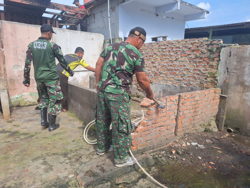 Korem 031/Wira Bima Renovasi Panti Asuhan Bhakti Mufariddun